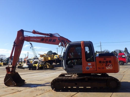 ขายรถแบคโฮ ZX120 นำเข้าจากญี่ปุ่น มาถึงไทยแล้วจร้า เจอรถดี อย่าคิดนาน ขายรถแบคโฮ ZX120 นำเข้าจากญี่ปุ่น มาถึงไทยแล้วจร้า เจอรถดี อย่าคิดนาน