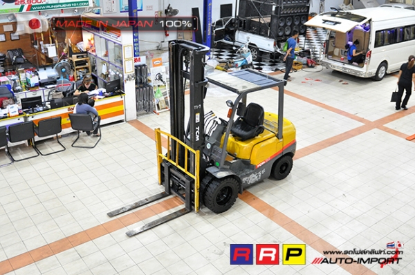 ขายรถโฟล์คลิฟท์มือสอง TCM รุ่น FD30C3-2N801366 นำเข้าจากประเทศญี่ปุ่น 100\% ไม่เคยใช้งานในไทย ขายรถโฟล์คลิฟท์มือสอง TCM รุ่น FD30C3-2N801366 นำเข้าจากประเทศญี่ปุ่น 100\% ไม่เคยใช้งานในไทย