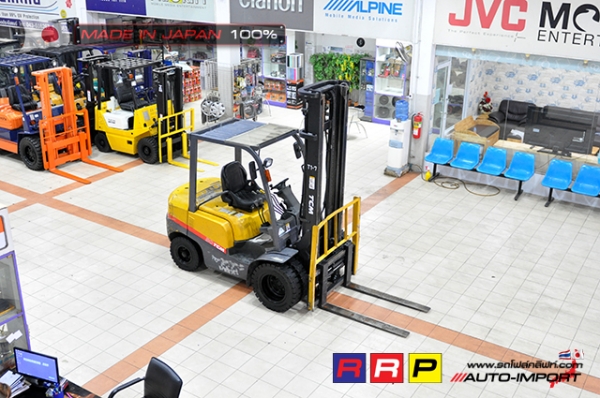 ขายรถโฟล์คลิฟท์มือสอง TCM รุ่น FD30C3-2N801366 นำเข้าจากประเทศญี่ปุ่น 100\% ไม่เคยใช้งานในไทย ขายรถโฟล์คลิฟท์มือสอง TCM รุ่น FD30C3-2N801366 นำเข้าจากประเทศญี่ปุ่น 100\% ไม่เคยใช้งานในไทย