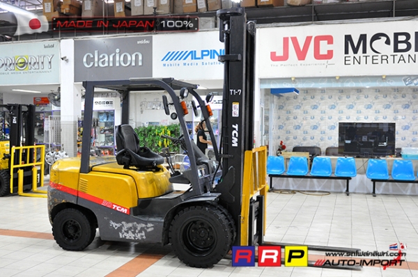 ขายรถโฟล์คลิฟท์มือสอง TCM รุ่น FD30C3-2N801366 นำเข้าจากประเทศญี่ปุ่น 100\% ไม่เคยใช้งานในไทย ขายรถโฟล์คลิฟท์มือสอง TCM รุ่น FD30C3-2N801366 นำเข้าจากประเทศญี่ปุ่น 100\% ไม่เคยใช้งานในไทย