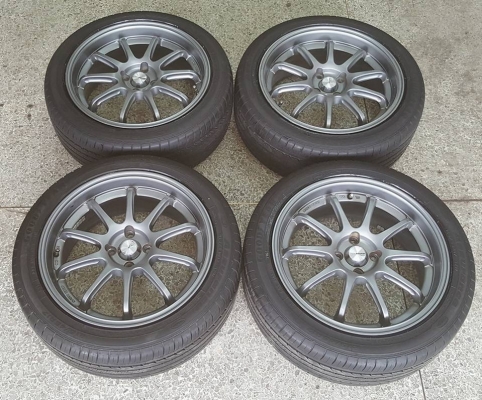 แม็กขอบ17 มือ2 มีหลายชุดพร้อมยาง ชุดละ10000 แม็กขอบ17 มือ2 มีหลายชุดพร้อมยาง ชุดละ10000