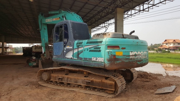 ขาย แบคโฮ KOBELCO SK200-8 YN11 รถปี 54 เอกสารเล่มทะเบียนครบ เครื่องดี ปั้มดี โซ่ 70\% ราคาต่อรองได้ครับ