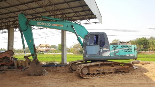 ขาย แบคโฮ KOBELCO SK200-8 YN11 รถปี 54 เอกสารเล่มทะเบียนครบ เครื่องดี ปั้มดี โซ่ 70\% ราคาต่อรองได้ครับ