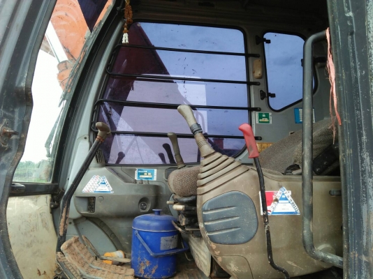 ขาย แบคโฮ HITACHI EX120-5 ซื้อเก่านอกมา เครื่องดี ปั้มดี ช่วงล่างเต็ม ไฟครบ แอร์เย็น เอกสารแจ้งจำหน่ายจากบริษัท