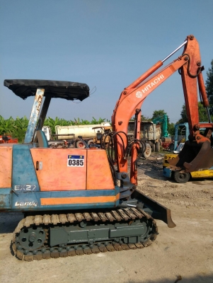 รถแบคโฮ HITACHI EX27 รถเก่านอกนำเข้า ยังไม่เคยใช้งานในไทย เทียบเท่า KOMATSU PC30-6 ชั่วโมงการทำงาน 2,000+ชั่วโมง เครื่องดี ปั๊มแรง เอวแน่น พร้อมใช้งาน มีเอกสารใบอินวอยซ์