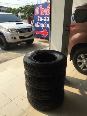 ยาง Bridgestone 245 70 16 ปลายปี17 มีให้เลือก5ชุด ดอกเต็ม เนื้อนิ่มๆ ใช้ยาว ราคาไม่แพง ยาง Bridgestone 245 70 16 ปลายปี17 มีให้เลือก5ชุด ดอกเต็ม เนื้อนิ่มๆ ใช้ยาว ราคาไม่แพง