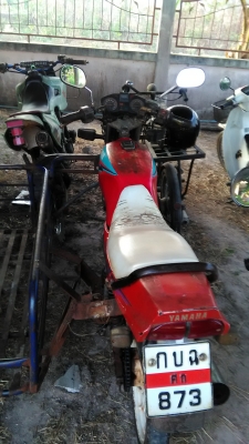 ขาย12000บาทยามาฮ่าRXZ มีทะเบียนเอกสารพร้อมโอนใส่พ่วงข้าง ขาย12000บาทยามาฮ่าRXZ มีทะเบียนเอกสารพร้อมโอนใส่พ่วงข้าง