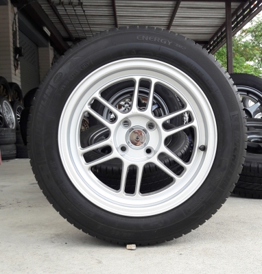 ล้อใหม่RPF1 ขอบ15 4รู100 พร้อมยาง185/60/15 ปี16  4 ล้อ