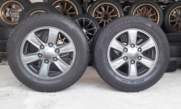 ล้อISUZU ALL NEW (สีกัล) ขอบ16 พร้อมยาง215/65/16 ปี17 4 ล้อ ล้อISUZU ALL NEW (สีกัล) ขอบ16 พร้อมยาง215/65/16 ปี17 4 ล้อ