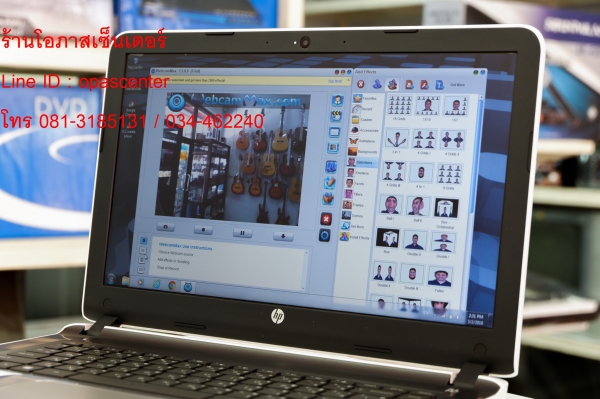 โน๊ตบุ๊ค hp รุ่น 14-ab042TX Core i5-5200U Ram 4G HDD 1 TB การ์ดจอ 940M ที่ชาร์ท สภาพใหม่