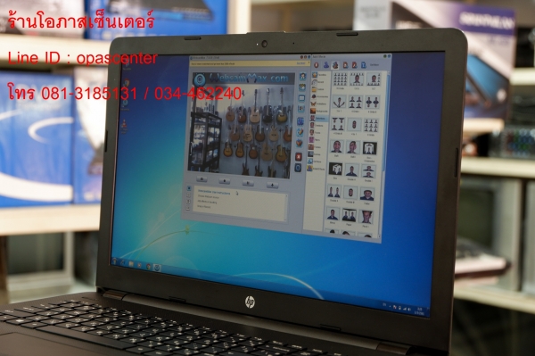 โน๊ตบุ๊ค hp จอ 15.6นิ้ว รุ่น 15-bw079AX AMD A10-9620P Ram 4G HDD 1 TB มีการ์ดจอ ประกันศูนย์ถึง 24-8-
