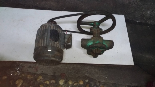 ชุดปั๊มน้ำมันท่อ1"มอเตอร์1แรง