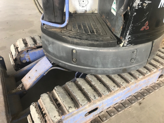 ขายรถแบคโฮMITSUBISHIรุ่นMM20SRนำเข้าญี่ปุ่น ไม่เคยใช้งานในไทย แทร็กเหล็กมียางหุ้มสภาพดีพร้อมใช้งาน Line :  jiraroj2909