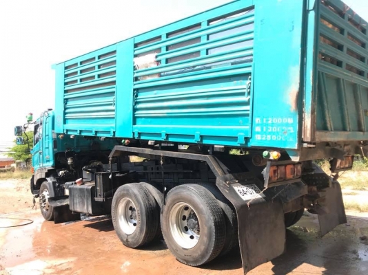 Hino344ปี59 ดั้มสามมิตร มีระบบลากลูก