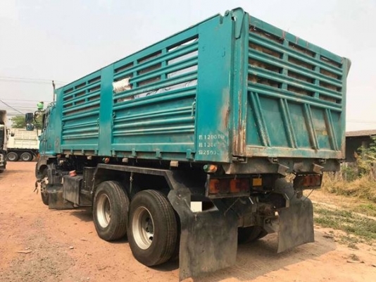 Hino344ปี59 ดั้มสามมิตร มีระบบลากลูก