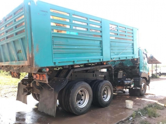 Hino344ปี59 ดั้มสามมิตร มีระบบลากลูก
