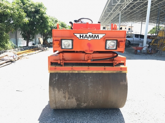 รถบดล้อเหล็ก4ตันHAMMรุ่นDV3.22Hรถนอกนำเข้าไม่เคยใช้งานในไทยสั่นสเทือน2ล้อสภาพดีLine:Jiraroj2909