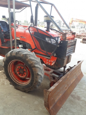 แทรกเตอร์ M9540 ใบมีด+ผาน7 สภาพสวยใช้งานได้ปกติ เครื่องดีไฮดรอลิคดี สนใจโทร.092-2603737