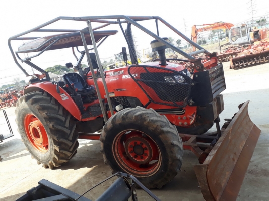 แทรกเตอร์ M9540 ใบมีด+ผาน7 สภาพสวยใช้งานได้ปกติ เครื่องดีไฮดรอลิคดี สนใจโทร.092-2603737