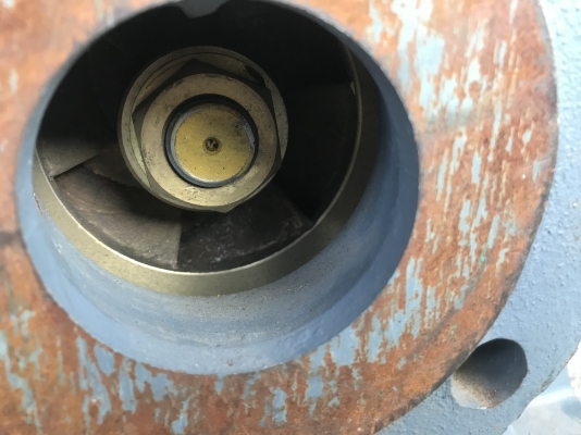 ขายหัวปั้มน้ำหอยโข่ง Ebara 65x50FSJ รุ่นโข่งใหญ่ ใบพัดทองเหลือง ของใหม่ไม่เคยใช้งาน ราคา 8,500 บาท