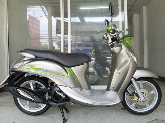 (โอนฟรี) ขาย New Fino 125I PREMIUM ตัว TOP ล้อแม็ก ปี 2017 ไมล์แท้ 7058 กม  มีระบบดับเครื่องยนต์อัจฉริยะ STOP &amp; START SYSTEM