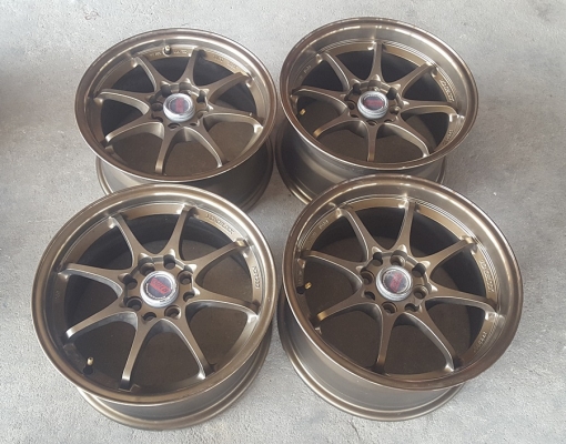 ล้อมือ2 CE28 ขอบ15 4รู100 หน้า7+หลัง8 4 ล้อ