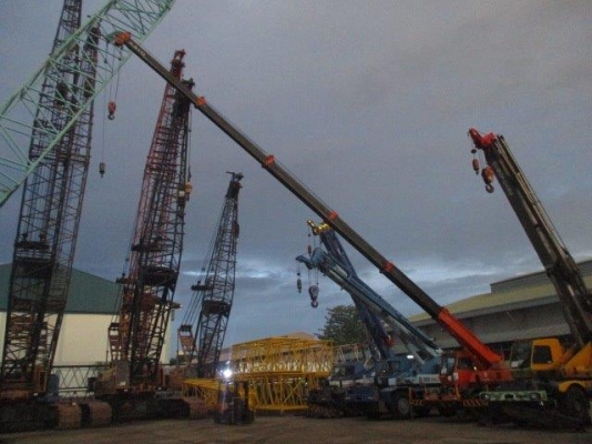 โล๊ะ เคลียร์สต๊อค รถเครน KATO KR-10H (10ตัน) จากญี่ปุ่น ไม่เคยใช้งานในไทย มาเช็คสภาพได้เลย  092-929-9942 ธีรเทพ