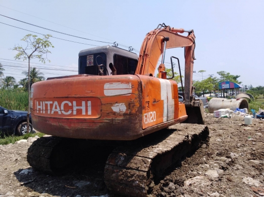 ขาย Hitachi EX120-2 ไฟฟ้าเต็ม  เครื่อง ปั้มดี แขนขุดสวย ช่วงล่างดี เอกสารอินวอยซ์  ราคา 575,000 สนใจสอบถามได้ครับ 091-0206555 อยู่นครปฐม ครับ