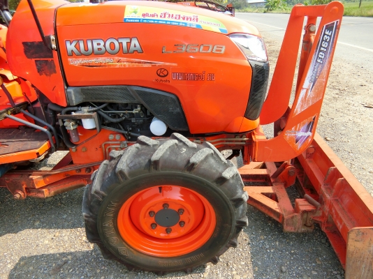 ❥สินค้าเข้าใหม่ L3608❥สภาพนางฟ้า รับประกันเครื่องดีเกียร์ดี???????? รถพร้อมใช้งาน  ชั่วโมงทำงาน 1306ชม. อุปกรณ์ 3ชิ้น ผาน+ใบดันหน้า +โรตารี่ราคา305000บาท  ↠↠สนใจติดต่อสอบถาม↠0906910337 ⛽️พิกัดร้าน ส.เจริญแทรกเตอร์ อ. บางระกำ จ. พิษณุโลก