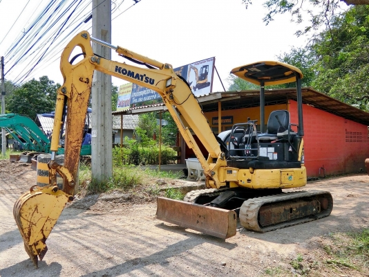 KOMATSU 30MR-3 ขนาดPC-30 อามยาวพิเศษ <มีVDOให้ชม> รถเก่านอกแท้☎️ติดต่อ 085-5632278 (ราคาต่อรองได้)