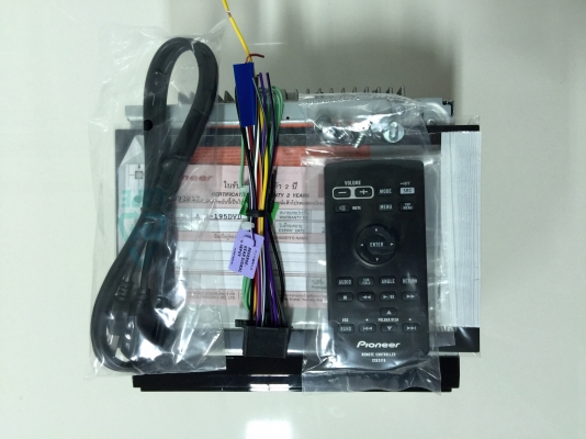 ขายวิทยุจอ 2 DIN PIONEER รุ่น AVH-195DVD ปี 2017