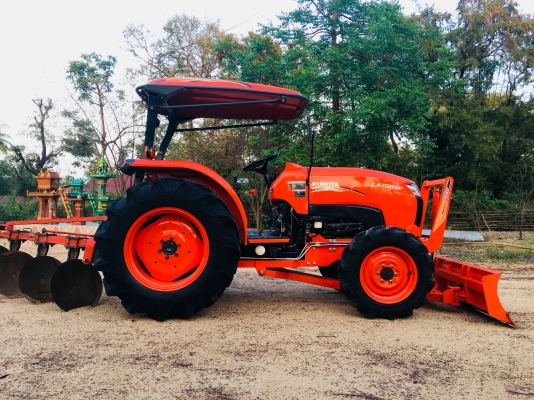 L4708SP สภาพนางฟ้า พร้อมผานพรวน 6x24  จดทะเบียนปลายปี 58