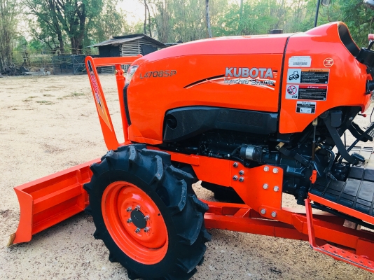 L4708SP สภาพนางฟ้า พร้อมผานพรวน 6x24  จดทะเบียนปลายปี 58