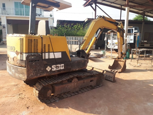 Sumitomo S90 คอนโทรลสั้น ปั้มนิ้ว เทียบเท่า30 ท้ายกลม Sumitomo S90 คอนโทรลสั้น ปั้มนิ้ว เทียบเท่า30 ท้ายกลม