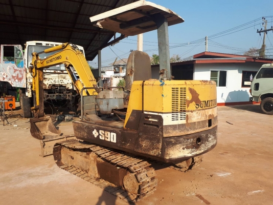 Sumitomo S90 คอนโทรลสั้น ปั้มนิ้ว เทียบเท่า30 ท้ายกลม