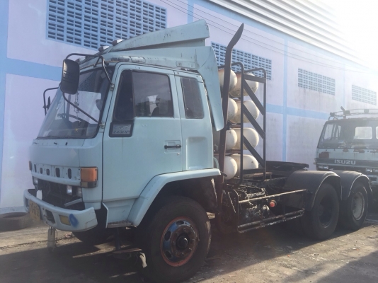 ขายรถ10ล้อหัวลากNGV ISUZU FXZ23KFRเครื่อง240แรงม้าปี39 สนใจโทร 081-970-1072