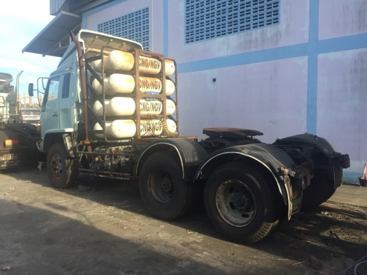 ขายรถ10ล้อหัวลากNGV ISUZU FXZ23KFRเครื่อง240แรงม้าปี39 สนใจโทร 081-970-1072