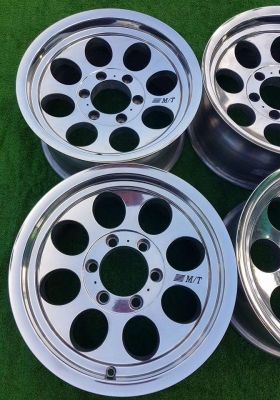 ขายล้อแท้ MICKEY THOMPSON 16x8 ออฟ 0 สวยๆ