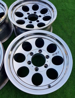 ขายล้อแท้ MICKEY THOMPSON 16x8 ออฟ 0 สวยๆ