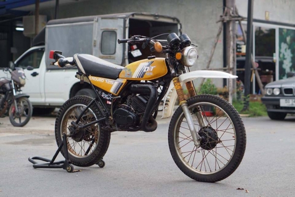 ร้าน  วุฒิ นนบุรี   ขาย Yamaha DT125cc. เครื่องยนต์ดีพร้อมใช้