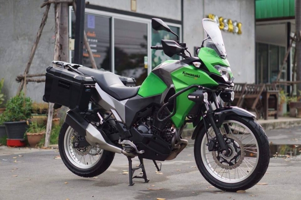 ร้าน วุฒิ นนบุรี ขาย Kawasaki Versys-x 300 ตัวท็อป ปี 2017