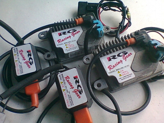 บัลลาสต์ไฟ RG RACING แบรนต์ดังแท้  MADE IN JAPAN