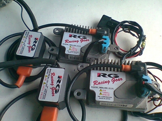 บัลลาสต์ไฟ RG RACING แบรนต์ดังแท้  MADE IN JAPAN