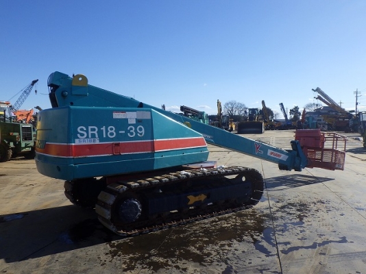 บูมลิฟต์ AICHI SR182 ขนาดความสูง 18 เมตรเต็ม นำเข้าจากญี่ปุ่น ราคาไม่แพงครับ