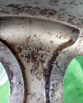 ขายล้อ MICKEY THOMPSON แท้ ขอบ 15 กว้าง 10" ออฟลบ 46 สวยๆ