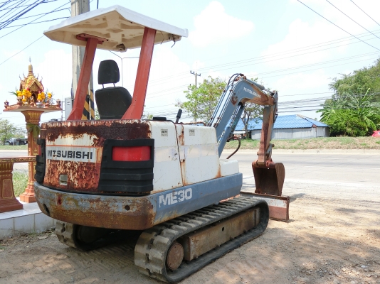 MITSUBISHI ME-30 ขนาดPC-30 คอลโทนสั้นปั๊มนิ้ว<มีVDOให้ชม>รถเก่านอก☎️ติดต่อ 085-5632278 <ราคาต่อรองได้>