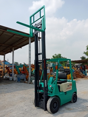 ขาย รถโฟคลิฟท์ MITSUBISHI 1.5ตัน นำเข้าจากญี่ปุ่น โทร.090-986-2521 อ๊อบ