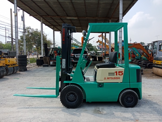 ขาย รถโฟคลิฟท์ MITSUBISHI 1.5ตัน นำเข้าจากญี่ปุ่น โทร.090-986-2521 อ๊อบ