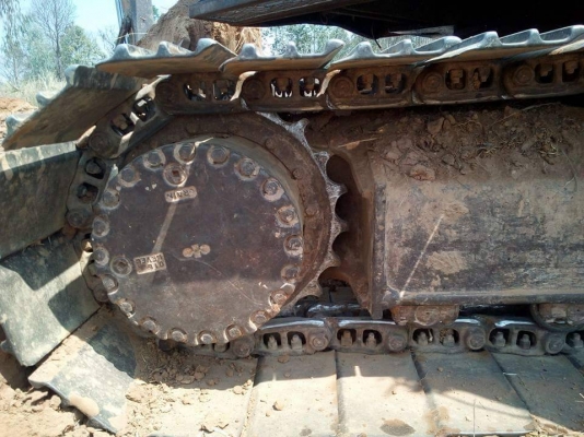 KOMATSU PC120-5 รถใช้งานได้ปกติ อยู่หน้างาน เครื่องดี ช่วงล่างดี เอกสารอินวอยส์