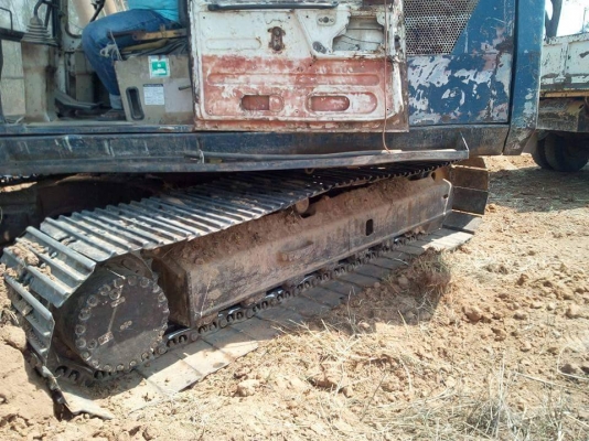 KOMATSU PC120-5 รถใช้งานได้ปกติ อยู่หน้างาน เครื่องดี ช่วงล่างดี เอกสารอินวอยส์